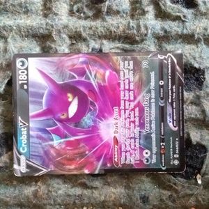 CrobatV Pokemon card